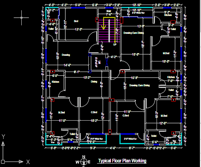 A Library Of Downloadable Architecture Drawings In Dwg