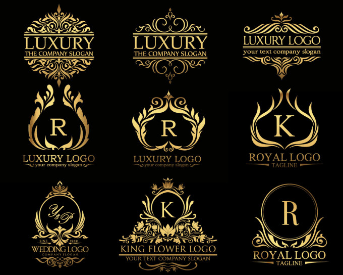 Design luxury classic royal logo by David_designes