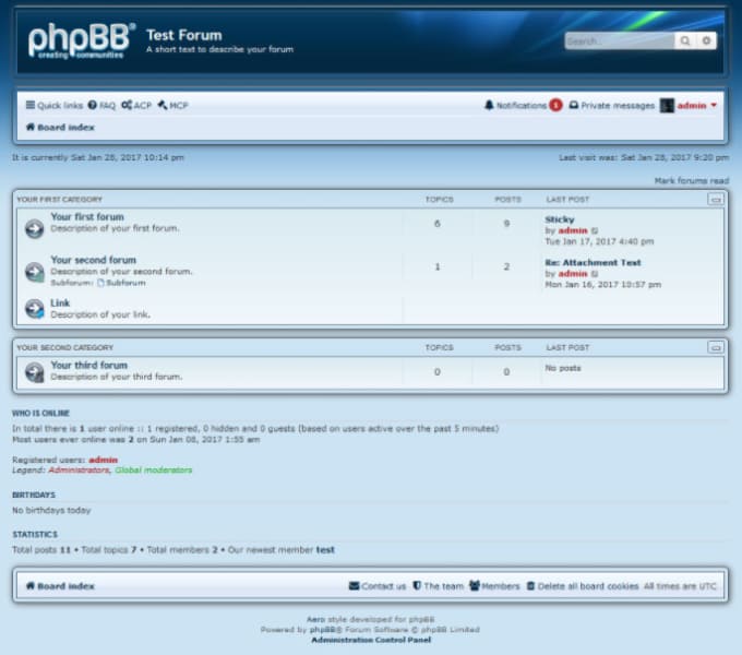 Extreme tranny powered by phpbb