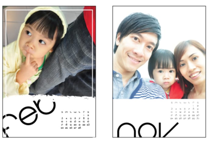 Insert Your Family Picture Into My Design Of Year 2013 Table Calendar By Boldchannel