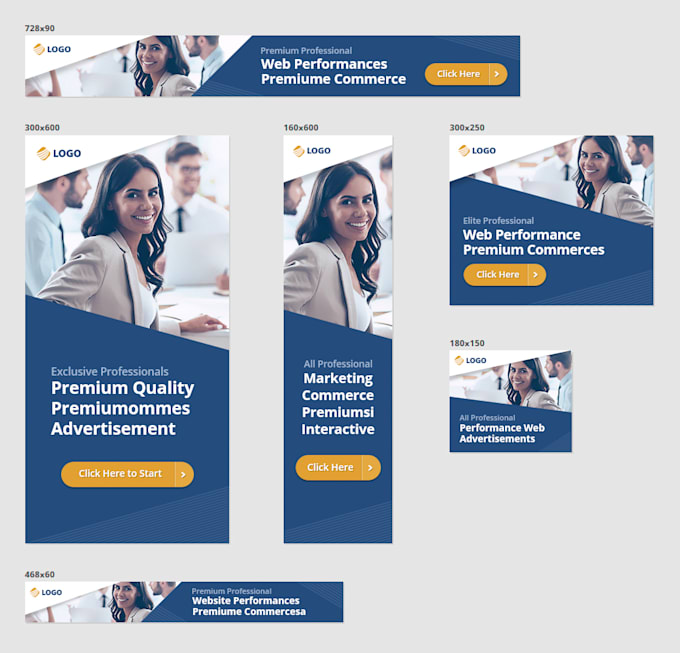 Create Awesome Banner Ads Web Banners Or Any Banner Design By