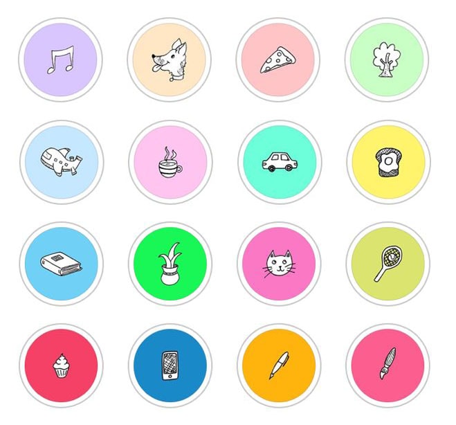 Create cute highlight icons for your instagram profile by ...