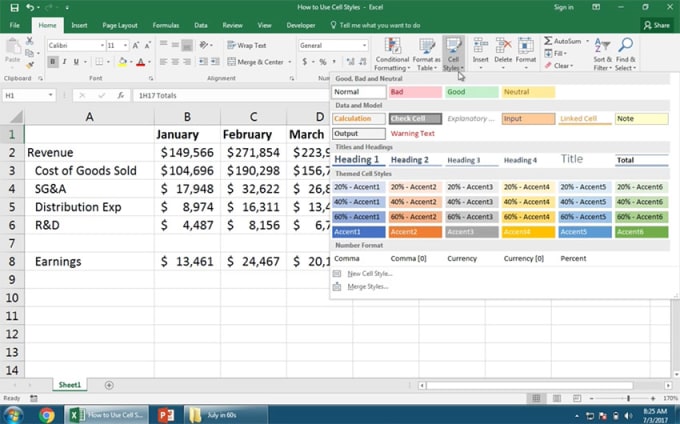 how do you create spreadsheet
