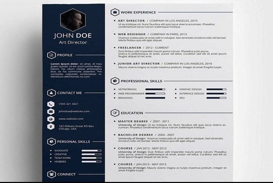 Create Cv From Linkedin | Resume Template