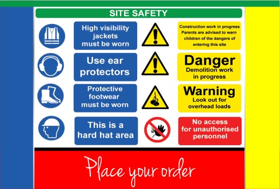 Make your health and safety signs of all types by Jshahid