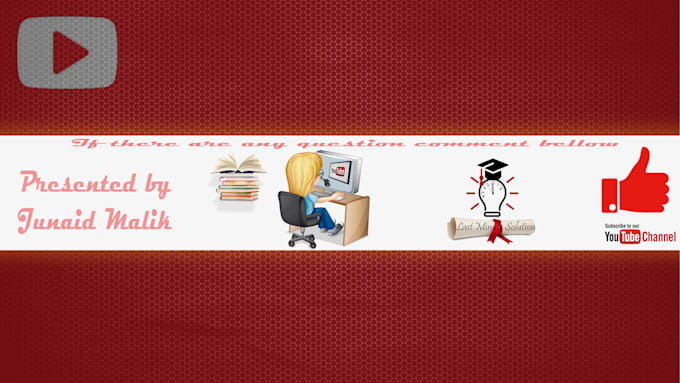 Create A Twitter Header And Youtube Channel Art By Junaidmalik637
