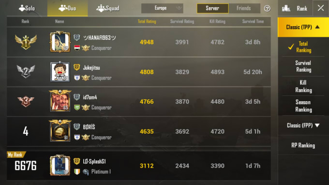 Help You Rank Up 3 Ranks In Pubg Mobile In 1 Session By Zalonix - help you rank up 3 ranks in pubg mobile in 1 session