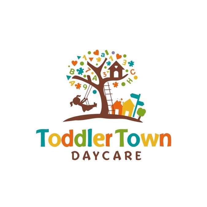 Unique and beautiful child care logo design new concepts fantastic in ...