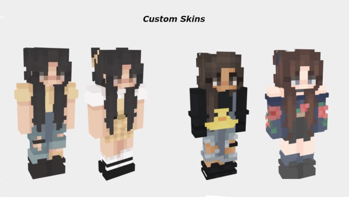 Make you a trendy minecraft skin by Skinmaker1