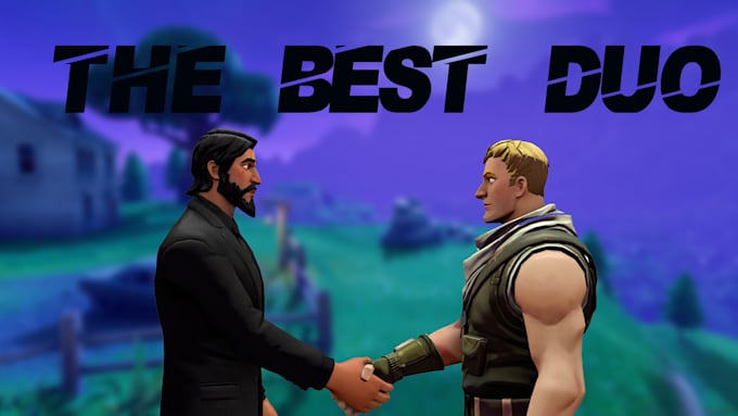 Fortnite Duo 3d Thumbnail