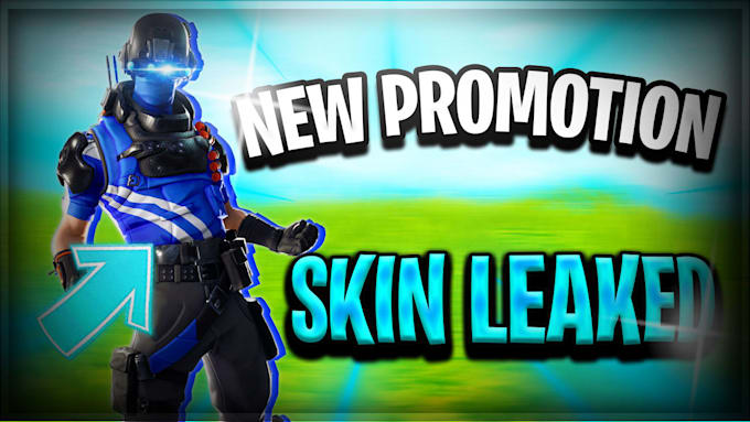 make you a fornite profile picture or a fortnite thumbnail - miniature youtube fortnite live