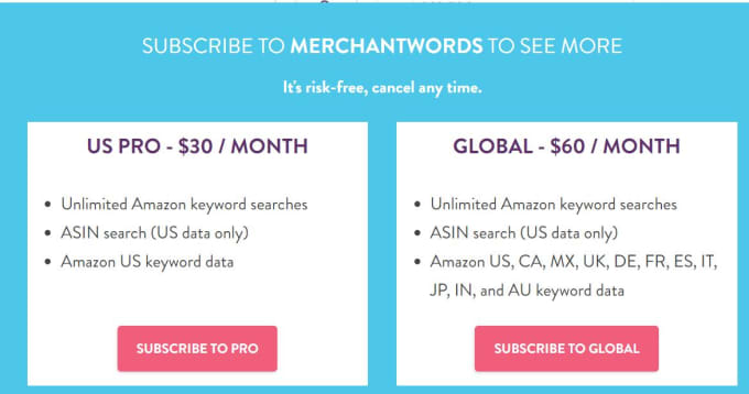 merchantwords free