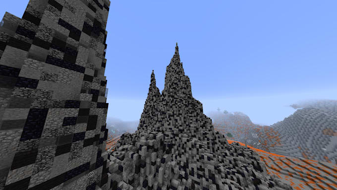 Im Building A Minecraft Mountain Using World Edit And Essentials