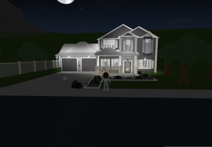 Roblox Bloxburg 2 Story Family House House Build Roblox Bloxburg 2 Story Family House House Build