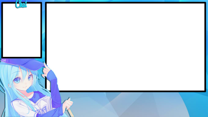 Make you a clean anime styled overlay by Wowerwerwerwer