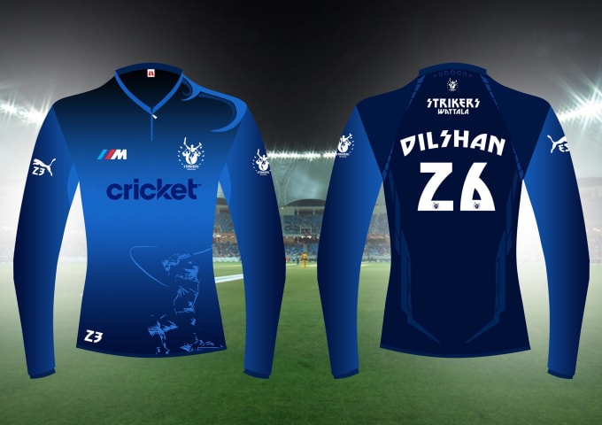 full sleeve cricket jersey design