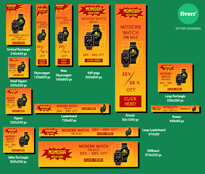 Do A Designing Banner Ads For Cheap Cost By Zayyedhassanal