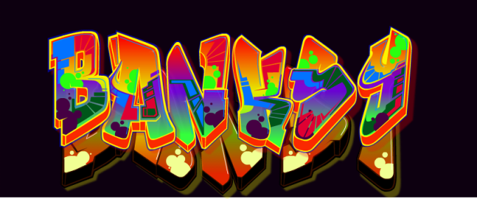 Design 2 graffiti style digital graph tag pieces using your name by ...