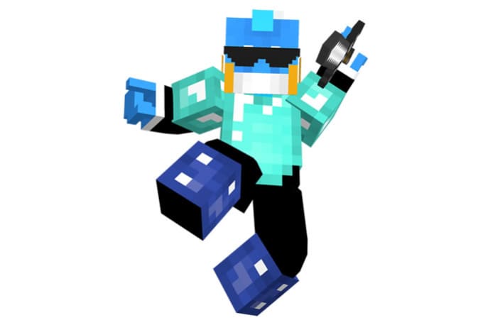 how to make a minecraft skin 3d
