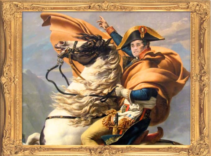Professionally photoshop your face onto any famous painting by Pinkrosebud