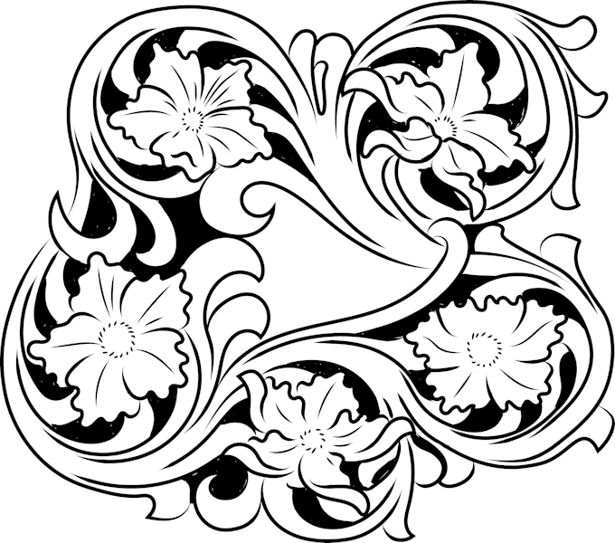 create-awesome-pattern-leather-carving-sheridan-style-by-septiyanrudi-fiverr for Free Printable Leather Tooling Patterns Create awesome pattern leather carving sheridan style by Septiyanrudi | Fiverr for Free Printable Leather Tooling Patterns