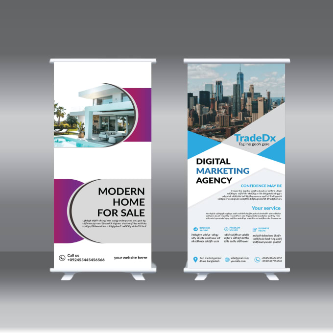 Modelos comunes de tarificación para diseño de banners: por unidad, proyecto y hora