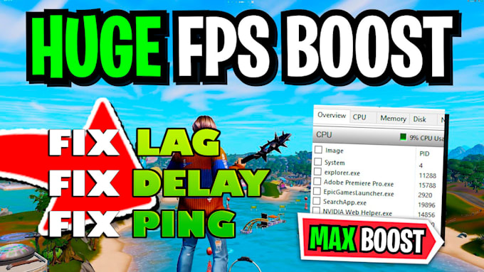 Tweak, boost fps, optimize your pc for gaming and streaming games