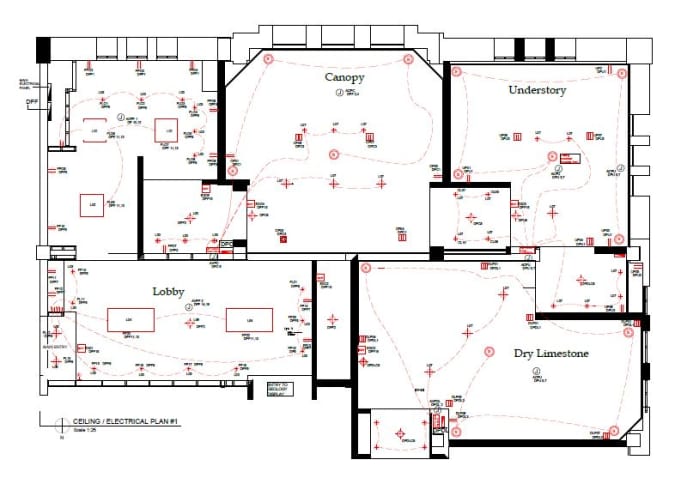 Do electrical design drawing in autocad mep by Rayonduncan