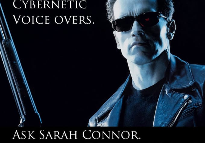Record your custom message in the classic arnold schwarzenegger voice