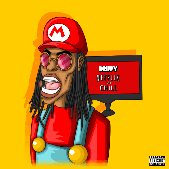 Download Do a cartoon mixtape or album cover by Drippyent