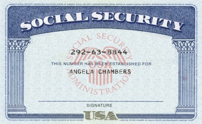 card security social new design 1hours Clippingpath247 dl, within Modify ssn novelty by your