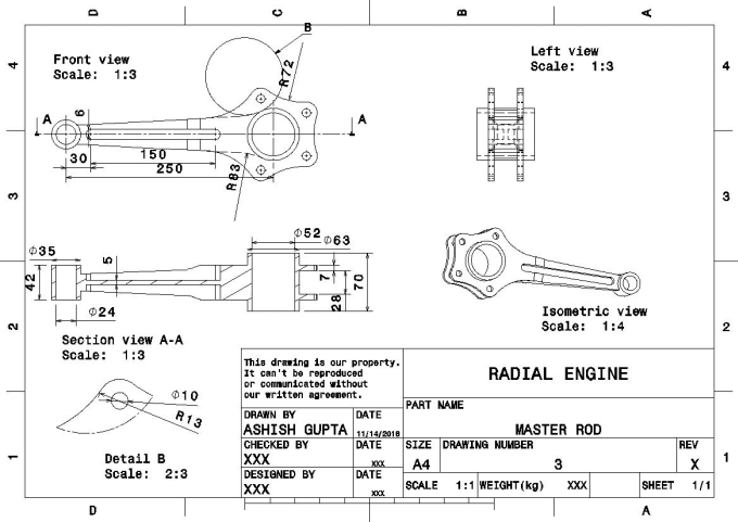 Design any part,assembly,drafting sheet design in catia by Nickynichol