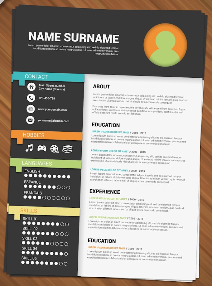 create stylish resumes and cvs by imsa307 stylish resumes