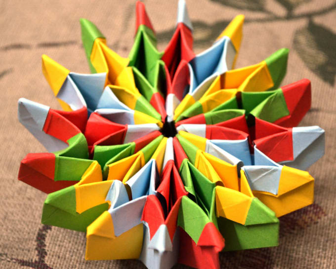 Make You An Origami Firework By Trippingtree
