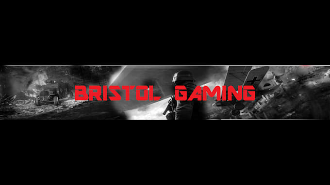 Make A Youtube Banner And A Letter Logo By Gusortega