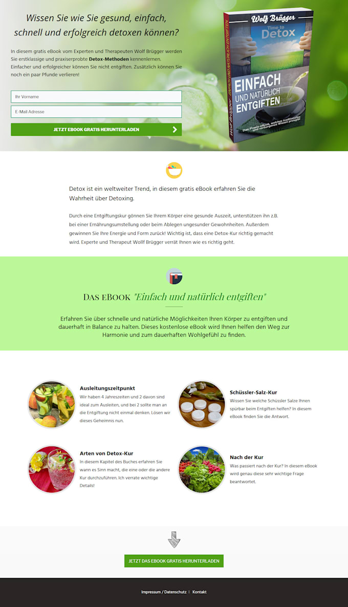 Create A Selling Landing Page By Marinka Dd