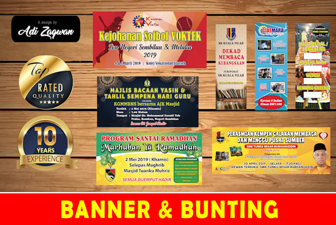 Design Artwork For Banner Printing In Malaysia And Indonesia By