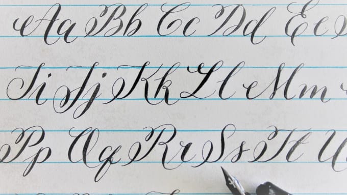 Hand write your texts in cursive calligraphy styles by Artninja_