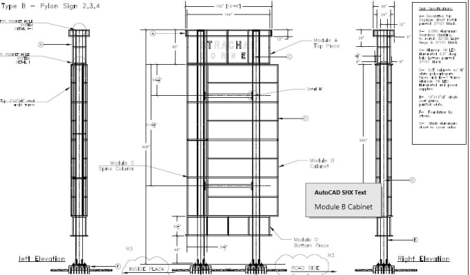 Draw Up A Structural Shop Drawing In Cad By Kazeku