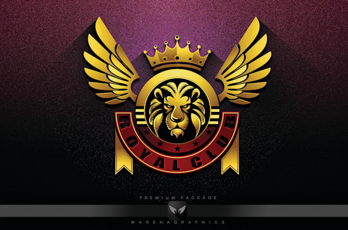 Design High Definition Luxury Heraldic Coat Of Arms Logo By