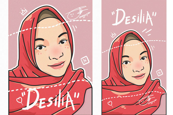 make vector portrait from your photo