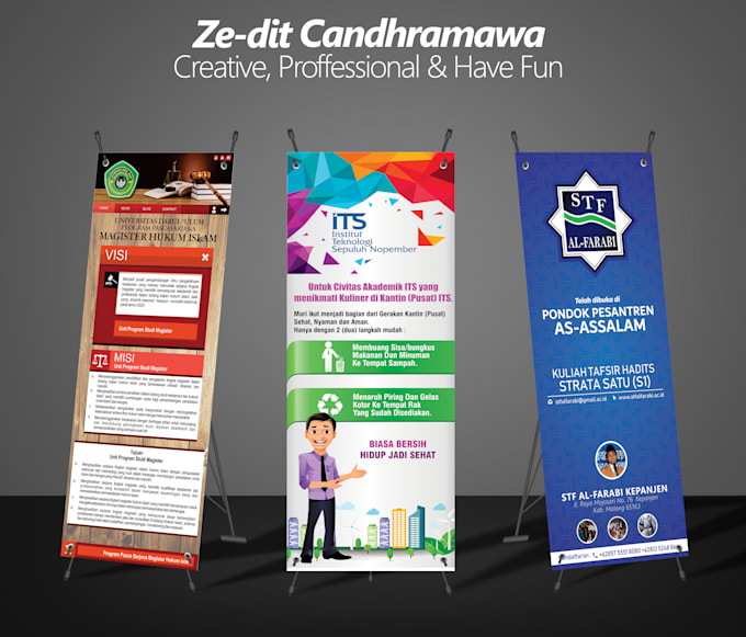 Design X Banner Painting Sky With Your Idea By Candhramawa