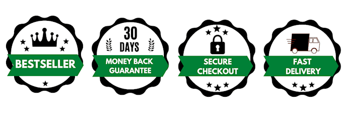 Boost your conversion rate by adding trust badge by Harryostwald | Fiverr