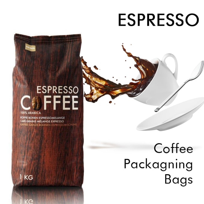 coffee packaging bag bags brand espresso kg capacity screen