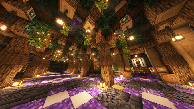 Minecraft Underground Base Design