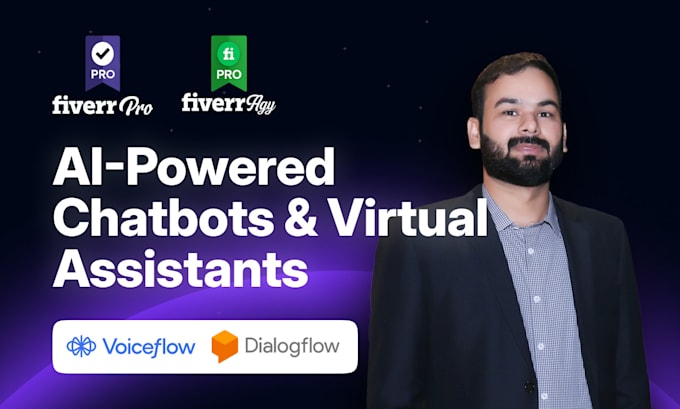Best Overall AI Chatbot Developer using Voiceflow and Dialogflow