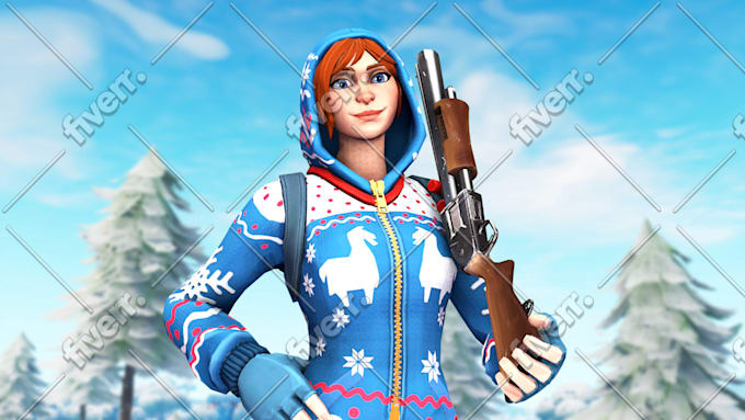 digital tre fortnite 3d thumbnails siphosjamaica make - fortnite 3d thumbnail images