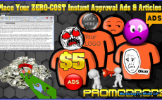 $0.00 Instant Approval Ads & Articles