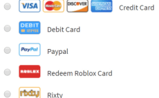 Roblox debit card