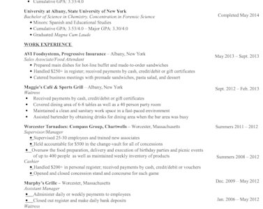resumes and cover letters by ebru142
